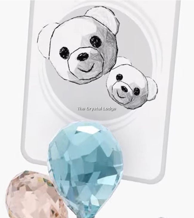 スワロフスキー My Little Kris Bear フォト カードホルダー SWAROVSKI 並行輸入品 スワロフスキー My Little Kris Bear