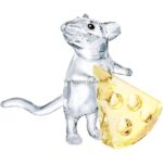 Swarovski_Mouse_with_cheese_2019_5464939 | The Crystal Lodge