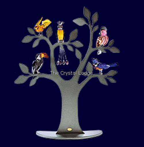 Swarovski_Paradise_birds_tree_display_small | The Crystal Lodge