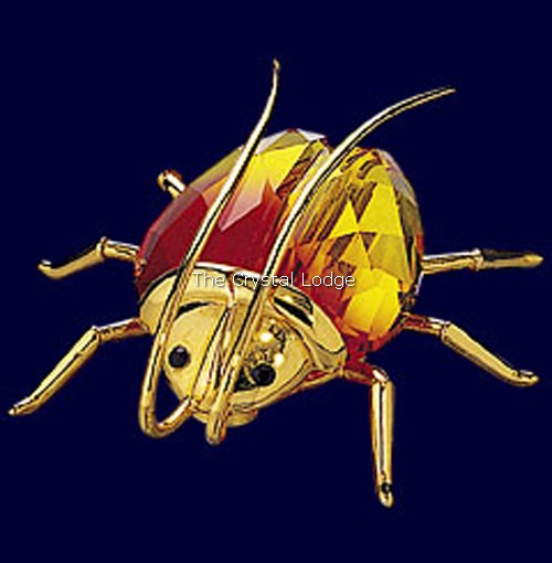 Swarovski_Paradise_bugs_Object_beetle_amazar_fire_opal_medium_240363 | The Crystal Lodge