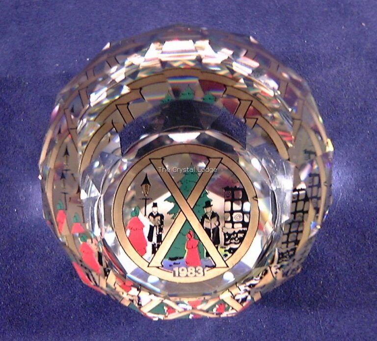 SWAROVSKI PAPERWEIGHT SET XMAS / XMAS (NUMBER 103 OF 750) The Crystal Lodge Specialists