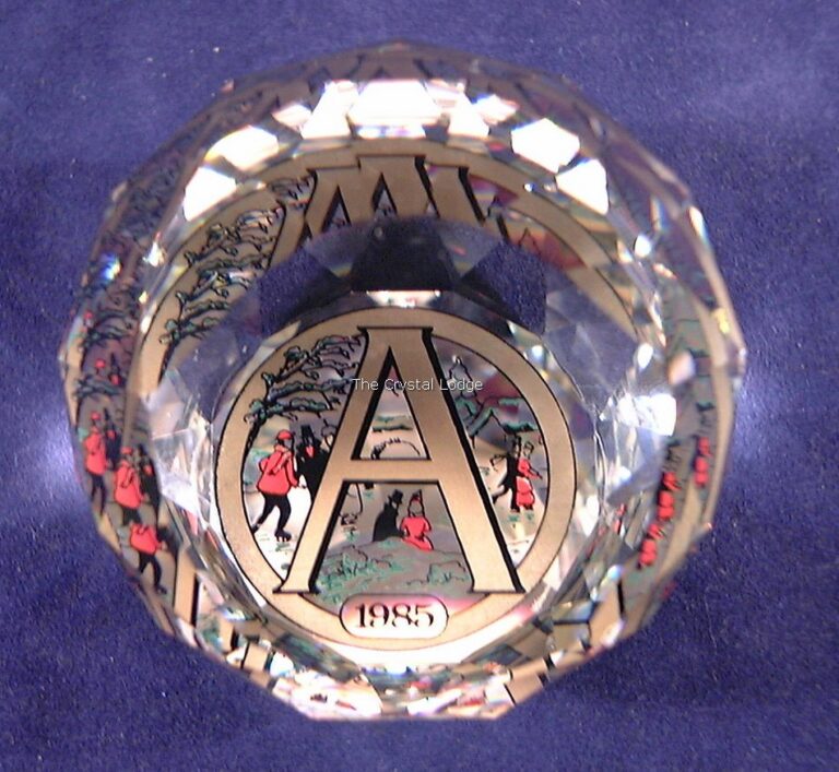 SWAROVSKI PAPERWEIGHT SET XMAS / XMAS (NUMBER 103 OF 750) The