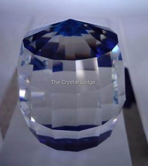Swarovski_paperweight_barrel_bermuda_blue_7453060088 | The Crystal Lodge