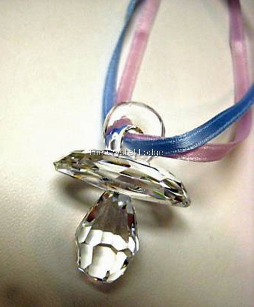 Swarovski_sweet_dreams_pacifier_blue_and_pink_1002698 | The Crystal Lodge