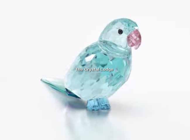 SWAROVSKI JUNGLE BEATS - BLUE PARAKEET PACO 5574519 (For information only –  not for sale from us until officially retired by Swarovski)
