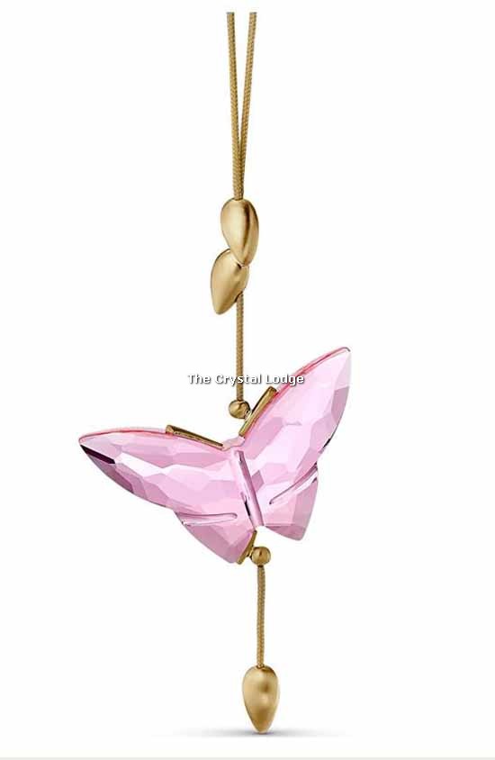 Swarovski_Jungle_Beats_Butterfly_ornament_pink_5557847 | The Crystal Lodge