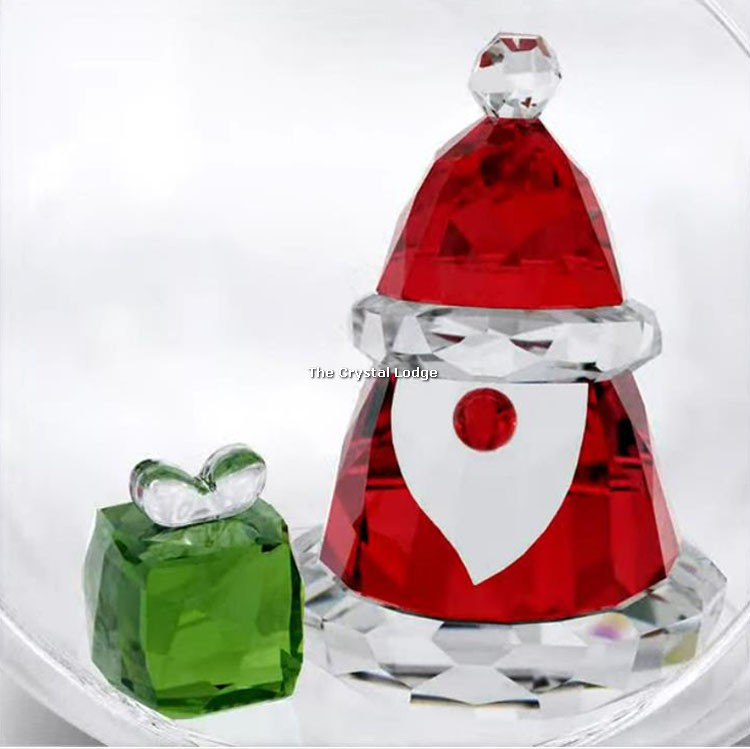 SWAROVSKI HOLIDAY CHEERS - BALL ORNAMENT SANTA CLAUS 5596382 (For  information only – not available from us until officially retired by  Swarovski)