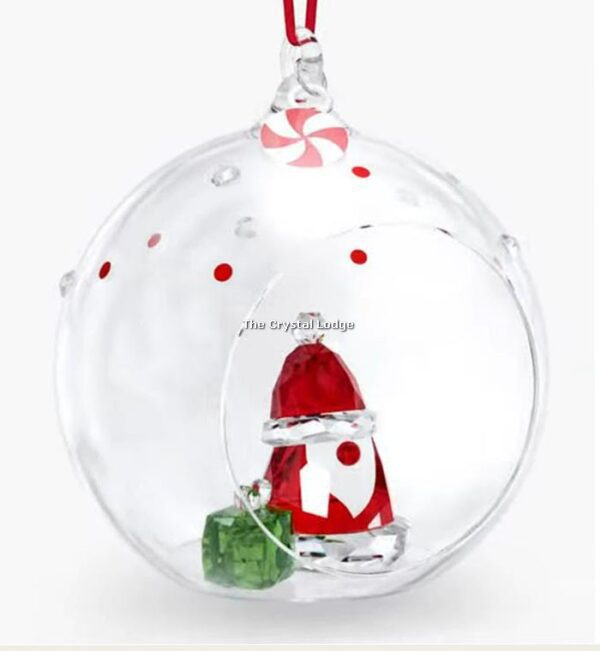 Swarovski_Holiday_Cheers_Ball_Ornament_Santa_Claus_5596382 | The Crystal Lodge