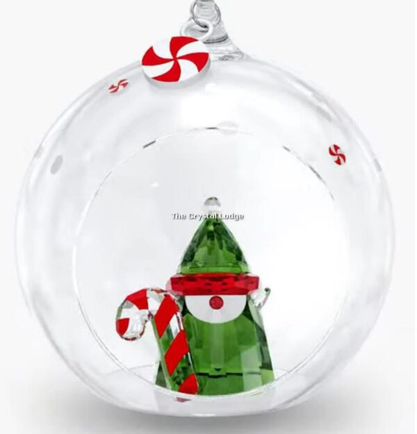 Swarovski_Holiday_Cheers_Ball_Ornament_Santas_Elf_5596383 | The Crystal Lodge