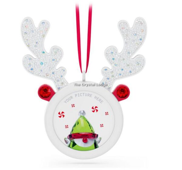 Swarovski_Holiday_Cheers_Picture_Holder_Reindeer_5596391 | The Crystal Lodge
