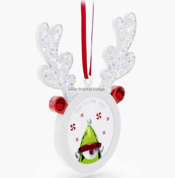 Swarovski_Holiday_Cheers_Picture_Holder_Reindeer_5596391 | The Crystal Lodge