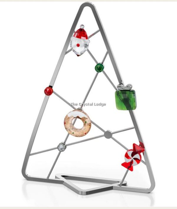 Swarovski_Holiday_Cheers_Tree_With_Magnets_Card Holder_5596393 | The Crystal Lodge