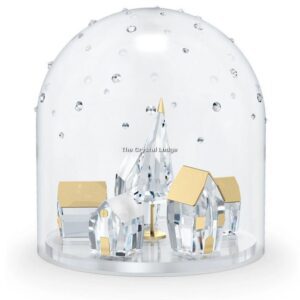 Swarovski_Holiday_Magic_Bell_Jar_Winter_Village_5597141 | The Crystal Lodge