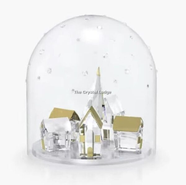 Swarovski_Holiday_Magic_Bell_Jar_Winter_Village_5597141 | The Crystal Lodge