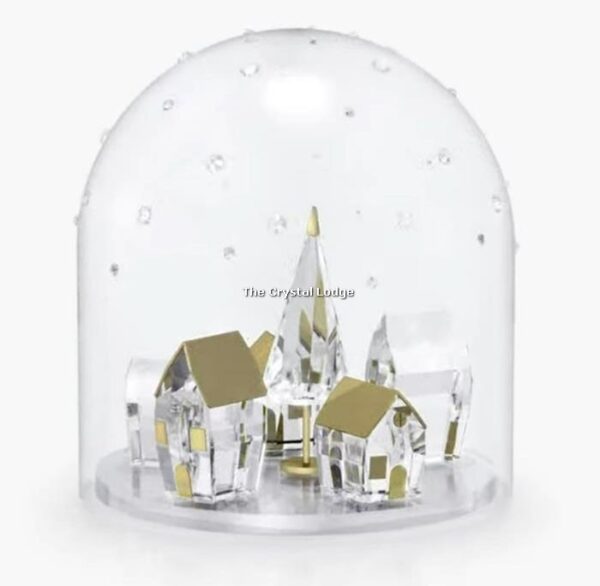 Swarovski_Holiday_Magic_Bell_Jar_Winter_Village_5597141 | The Crystal Lodge