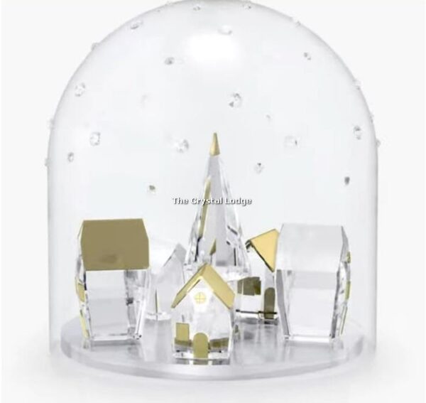 Swarovski_Holiday_Magic_Bell_Jar_Winter_Village_5597141 | The Crystal Lodge