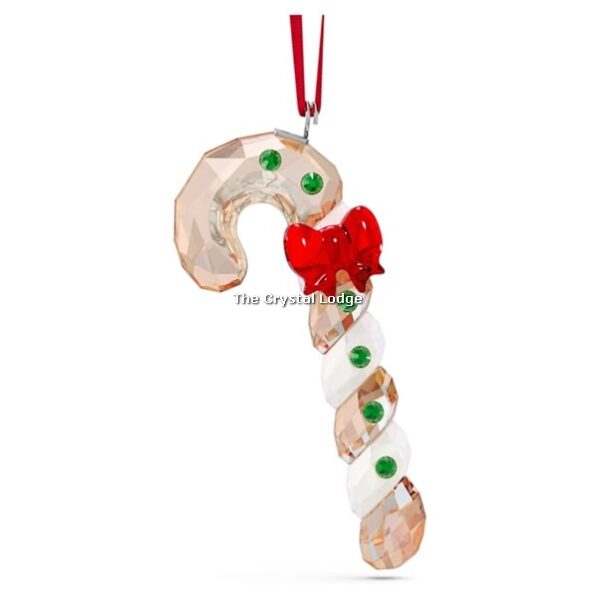 Swarovski_Holiday_Cheers_ornament_gingerbread_candy_cane_5627609 | The Crystal Lodge