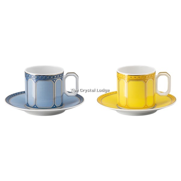 Swarovski_Signum_espresso_set_Porcelain_blue_yellow_5640036 | The Crystal Lodge