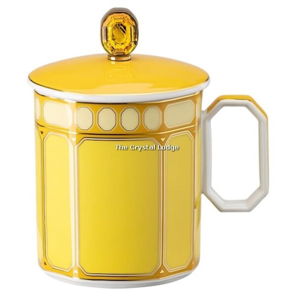 Swarovski_Signum_mug_with_lid_Porcelain_yellow_5635536 | The Crystal Lodge