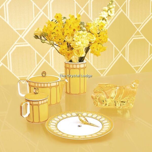 Swarovski_Signum_mug_with_lid_Porcelain_yellow_5635536 | The Crystal Lodge