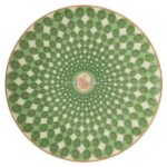 Swarovski_Signum_plate_Porcelain_small_green_5635545 | The Crystal Lodge