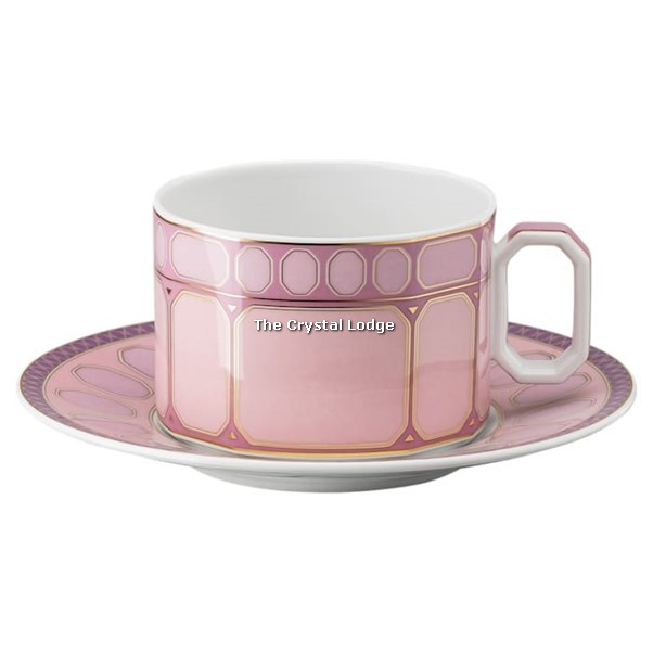 Swarovski_Signum_teacup_set_Porcelain_pink_green_5640063 | The Crystal Lodge