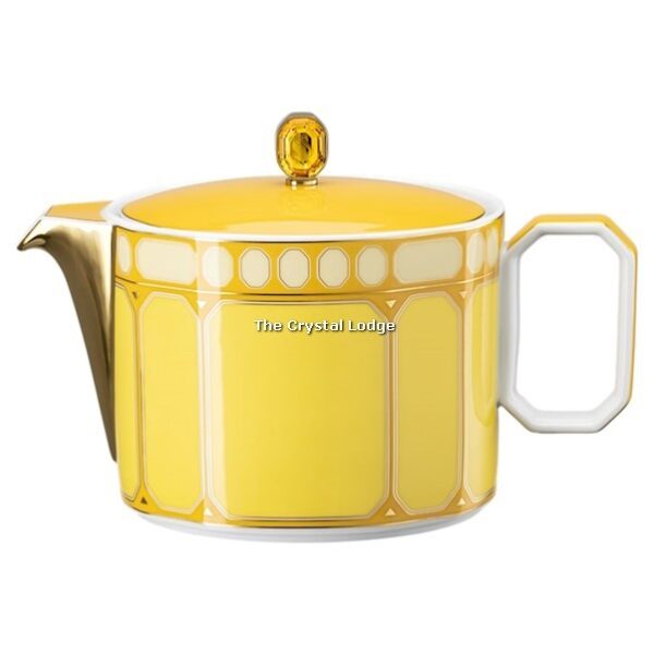 Swarovski_Signum_teapot_Porcelain_small_yellow_5635549 | The Crystal Lodge