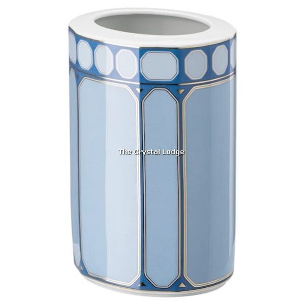 Swarovski_Signum_vase_Porcelain_small_blue_5635559 | The Crystal Lodge