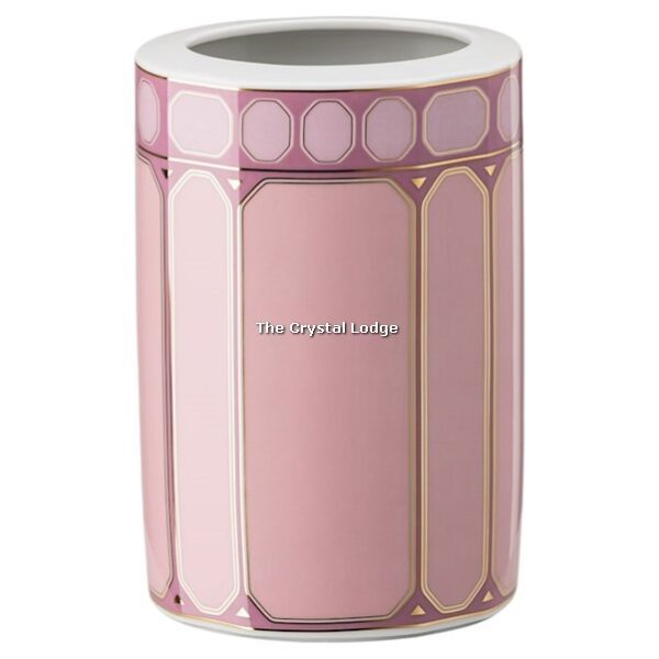 Swarovski_Signum_vase_Porcelain_small_pink_5635561 | The Crystal Lodge