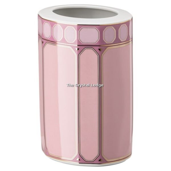 Swarovski_Signum_vase_Porcelain_small_pink_5635561 | The Crystal Lodge