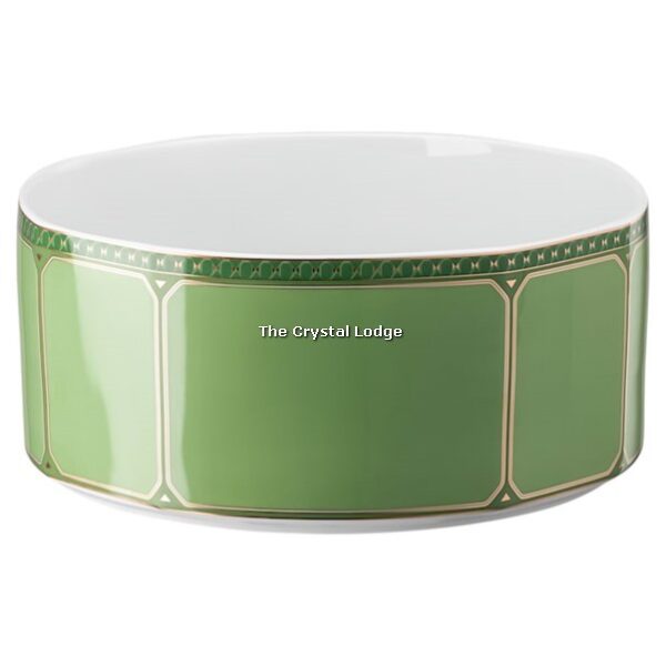 Swarovski_Sigum_serving_bowl_Porcelain_large_green_5634386 | The Crystal Lodge