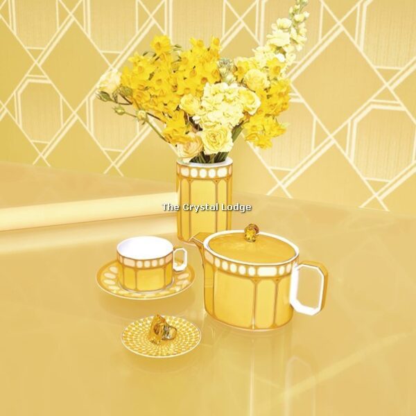 Swarovski_Sigum_teacup_set_Porcelain_blue_yellow_5640064 | The Crystal Lodge