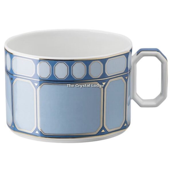 Swarovski_Sigum_teacup_set_Porcelain_blue_yellow_5640064 | The Crystal Lodge