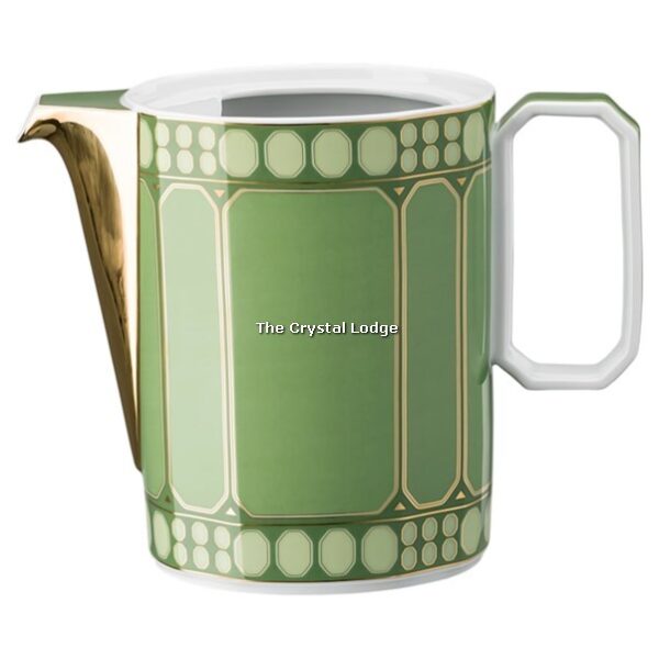 Swarovski_signum_coffee_pot_Porcelain_green_5635548 | The Crystal Lodge
