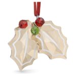 Swarovski_Holiday_Cheers_Gingerbread_Holly_Leaves_Ornament_5656277 | The Crystal Lodge