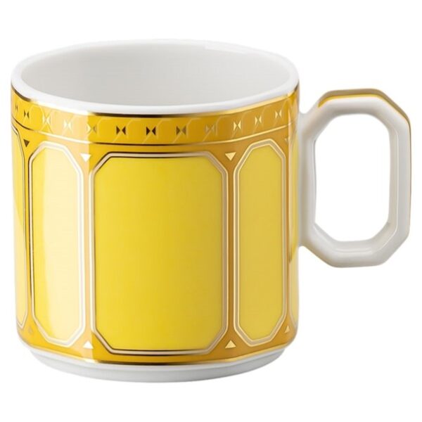 Swarovski_Signum_Espresso_cup_with_saucer_porcelain_yellow_5648498 | The Crystal Lodge