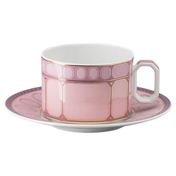 Swarovski_Signum_Teacup_with_saucer_pink_5658537 | The Crystal Lodge