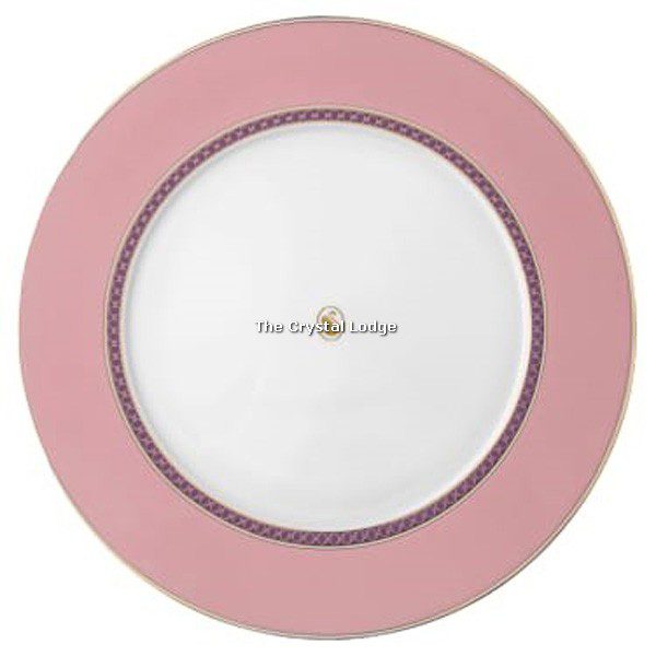 SwarovskI_Rosenthal_Signum_dinner_plate_pink_5699987 | The Crystal Lodge