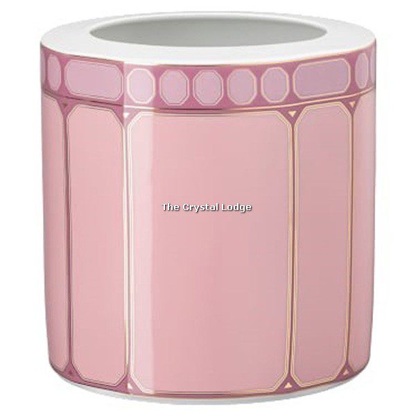 SwarovskI_Rosenthal_Signum_vase_wide_pink_5699996 | The Crystal Lodge