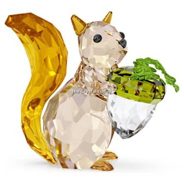 Swarovski_Idyllia_squirrel_and_acorn_5683617 | The Crystal Lodge