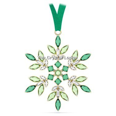 Swarovski_Gema_holiday_ornament_green_5691044 | The Crystal Lodge