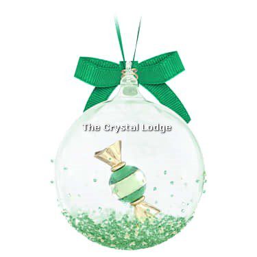 Swarovski_Holiday_cheers_dulcis_ball_ornament_green_5688312 | The Crystal Lodge