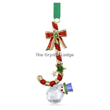 Swarovski_holiday_cheers_Dulcis_candy_cane_ornament_5684303 | The Crystal Lodge
