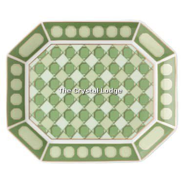 Swarovski_Rosenthal_Signum_tray_green_5706887 | The Crystal Lodge