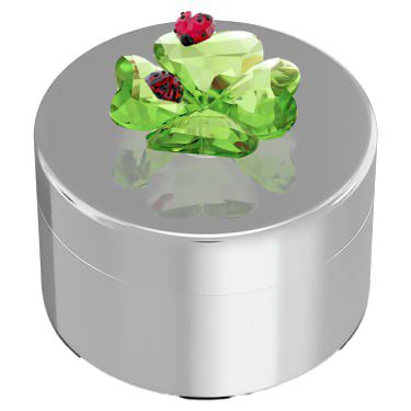 Swarovski_Idyllia_clover_and_ladybug_decorative_box_5692961 | The Crystal Lodge