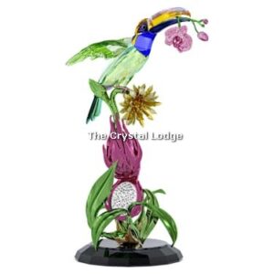 Swarovski_Idyllia_Toucan_and_dragon_fruit_totem_LE_5688469 | The Crystal Lodge