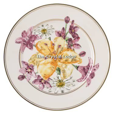 Swarosvki_Rosenthal_Idyllia_bread_plate_bouquet_5735550 | The Crystal Lodge