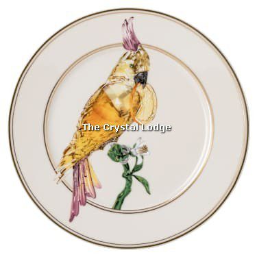 Swarovski_Rosenthal_Idyllia_bread_plate_cockatoo_5735563 | The Crystal Lodge
