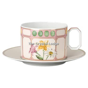 Swarovski_Rosenthal_Idyllia_combi_cup_saucer_bouquet_multi_5735525 | The Crystal Lodge