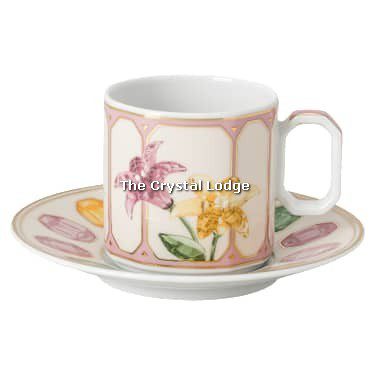 Swarovski_Rosenthal_Idyllia_espresso_cup_saucer_citron_5735626 | The Crystal Lodge